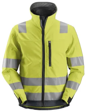 1230 Chaqueta Softshell Allroundwork Alta Visibilidad Cl3