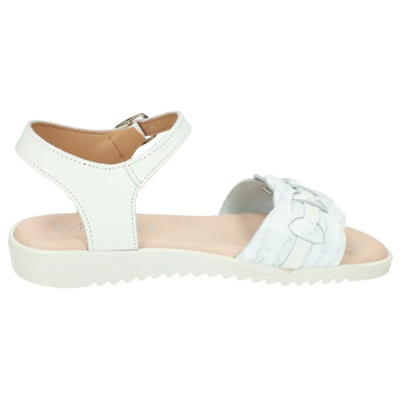 602 SANDALIAS DE PIEL color BLANCO