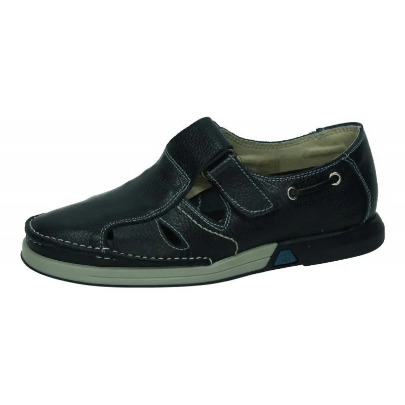 86 SANDALIAS DE PIEL color MARINO