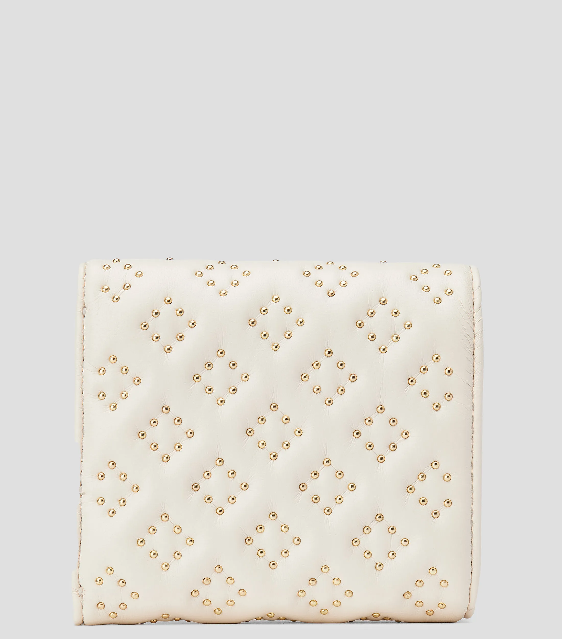 Armani Exchange Cartera Blanca con tachuelas Mujer