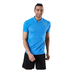Asics Tennis Polo Shirt Blue