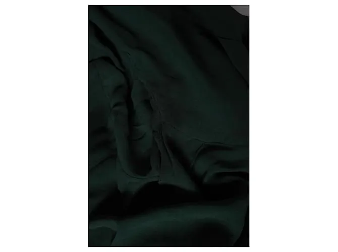 Autre Marque Balmain X H&M, vestido de terciopelo verde 