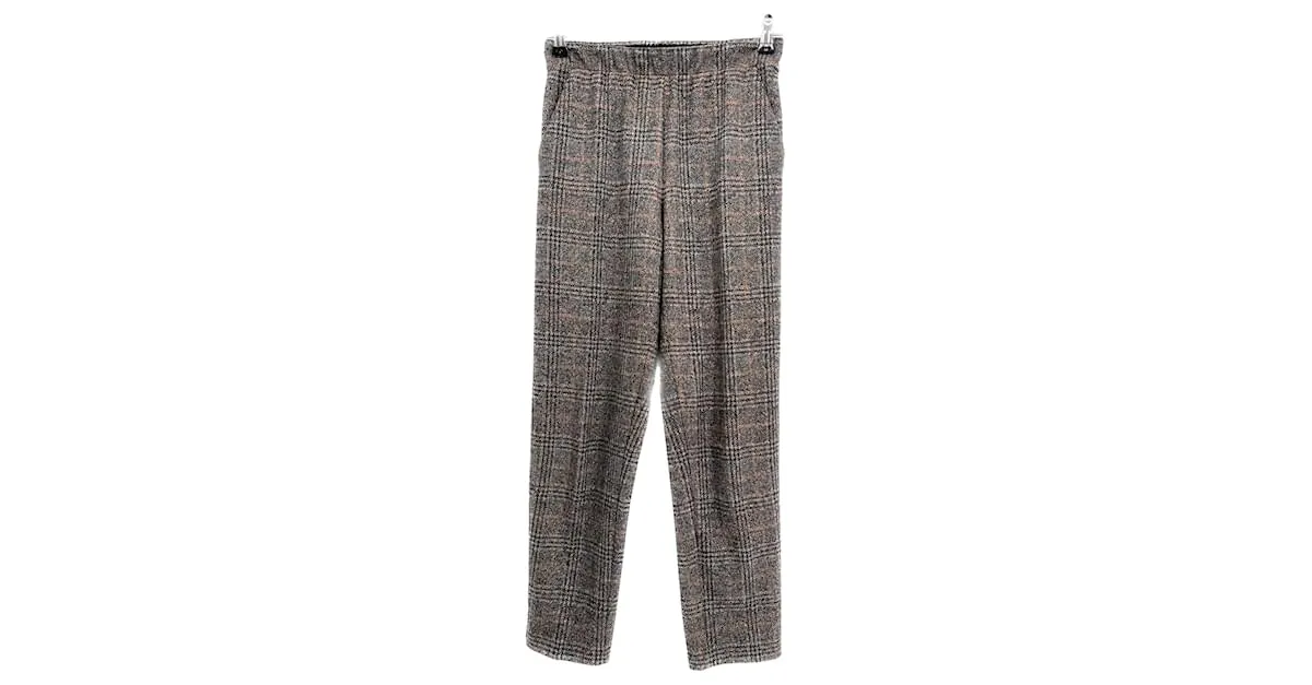 Autre Marque LE TRICOT PERUGIA  Pantalones T.International S Lana Gris 