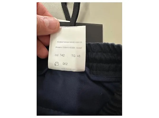 Auténticos pantalones MONCLER Genius GENIUS 46 Azul 