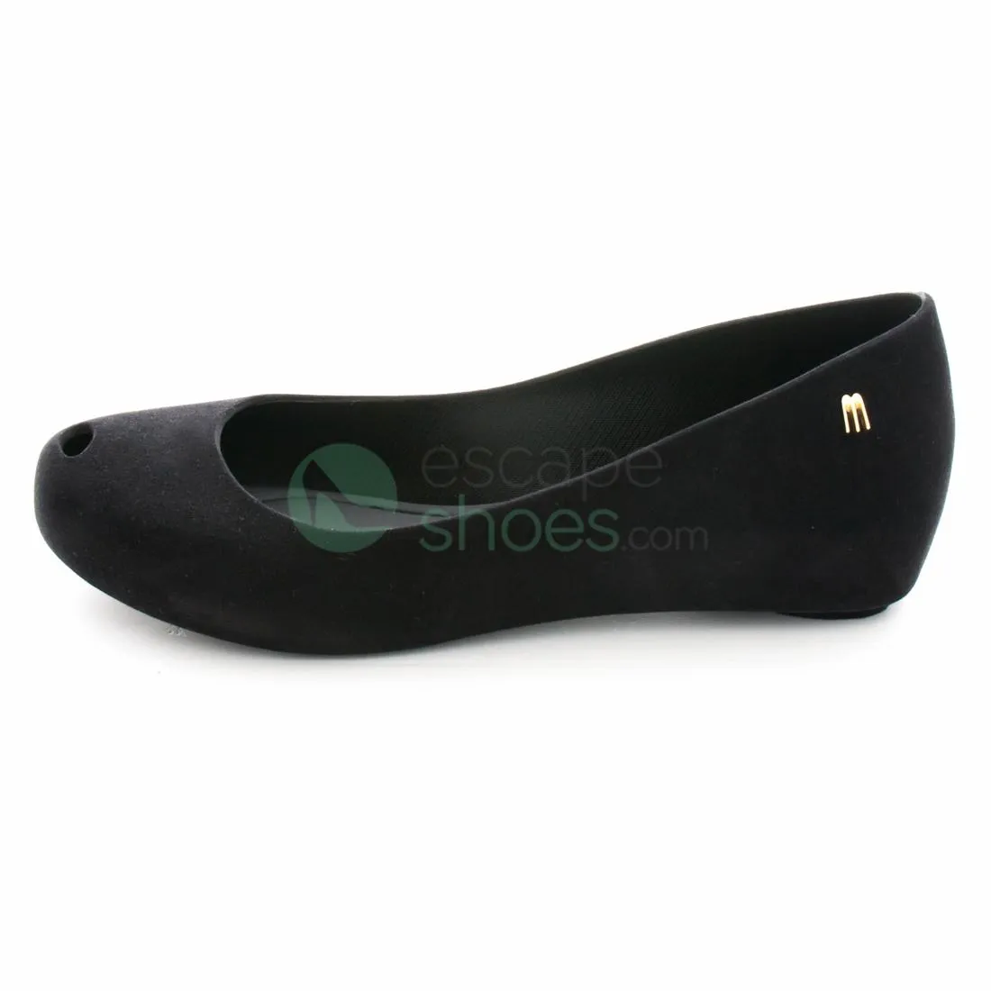 Bailarinas MELISSA Ultragirl Terciopelo Negro MW.16.109
