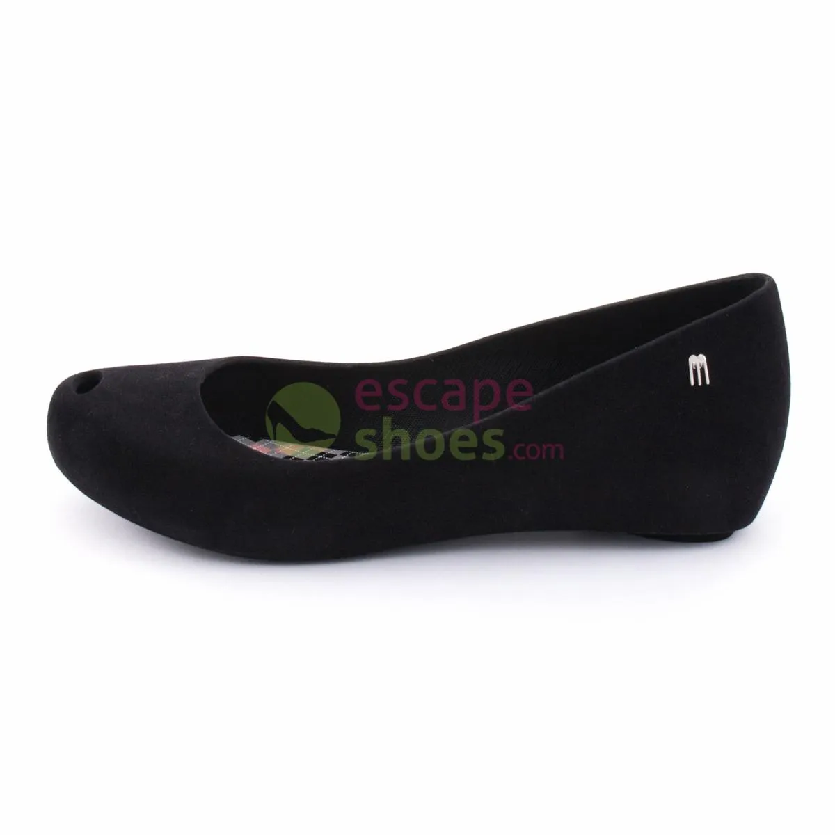 Bailarinas MELISSA Ultragirl VIII Negro Terciopelo MW.15.129