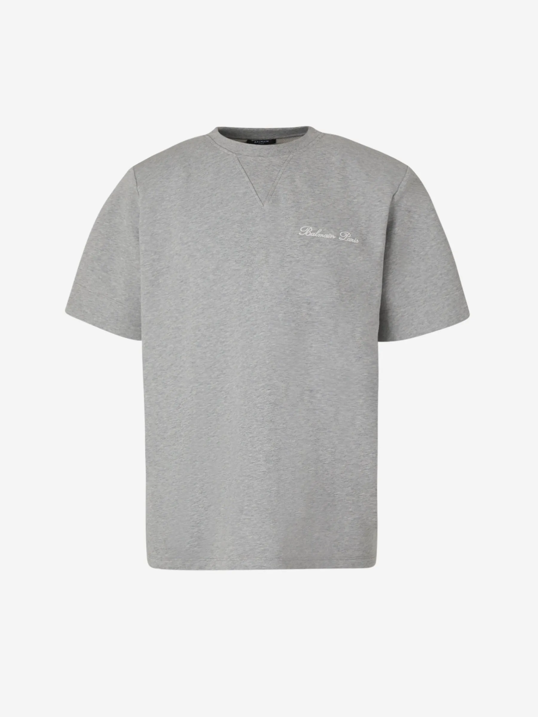 Balmain Camiseta Hombreras Logo