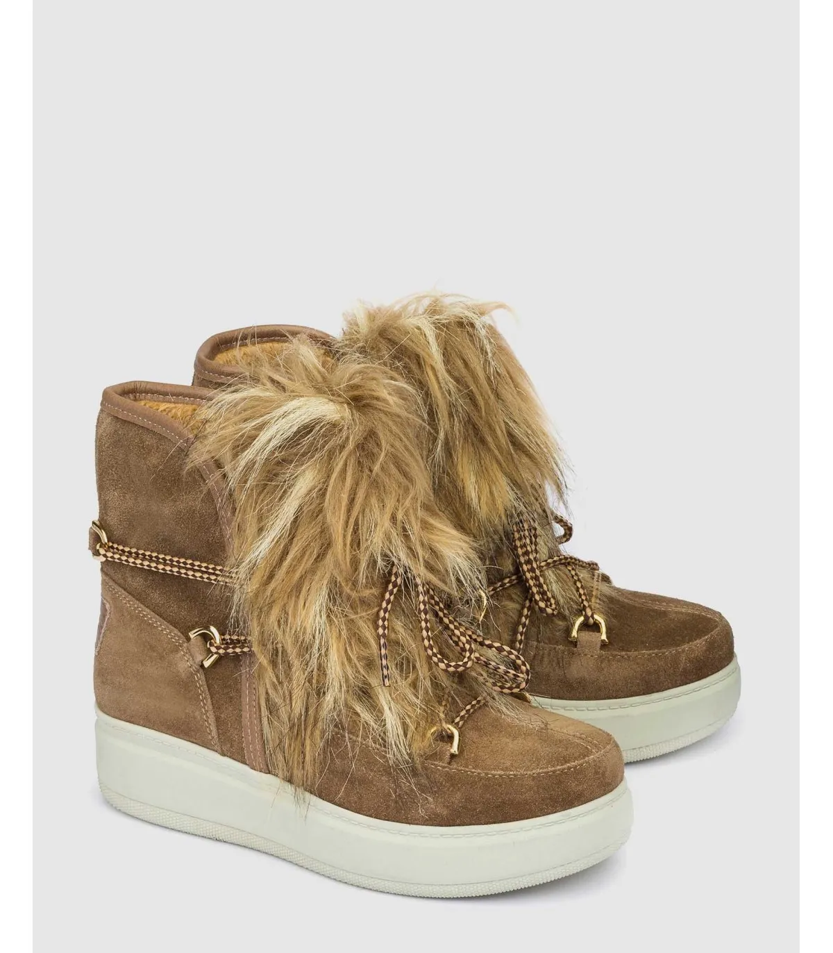 Botín plano Everest 005 beige