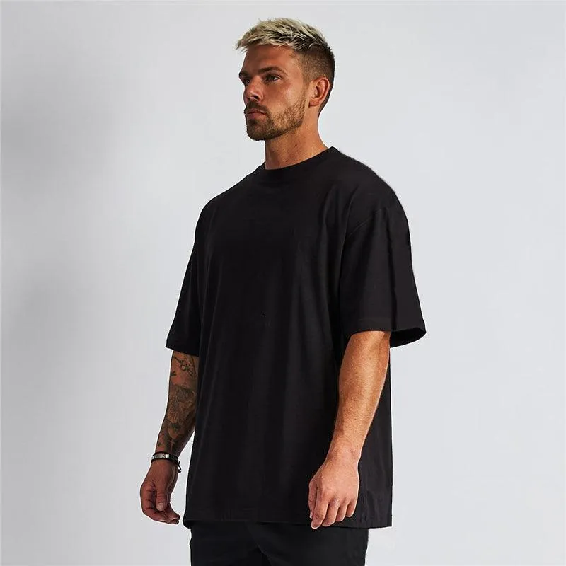 Camiseta hombre holgada