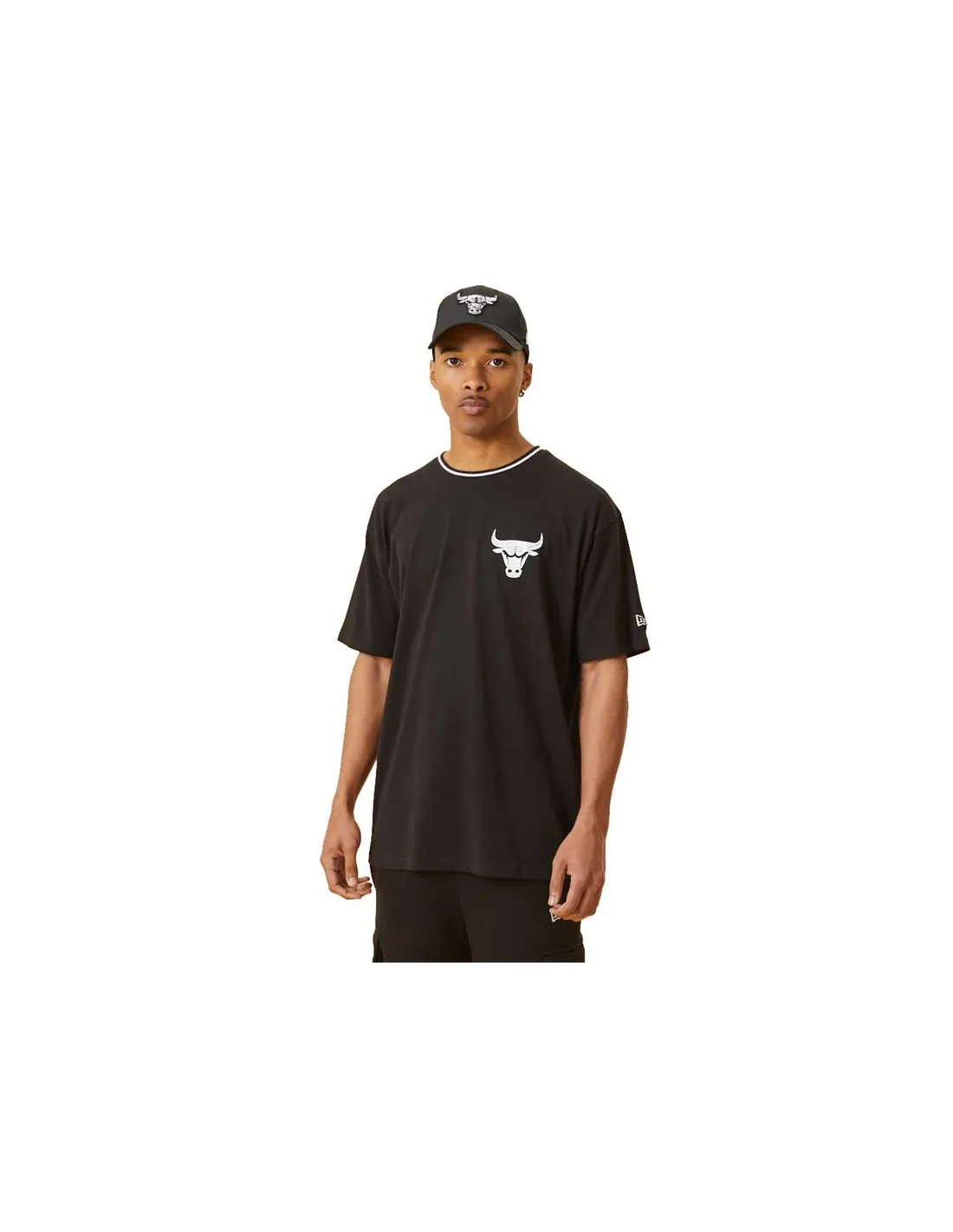 Camiseta New Era Chicago Bulls Graphic M Black