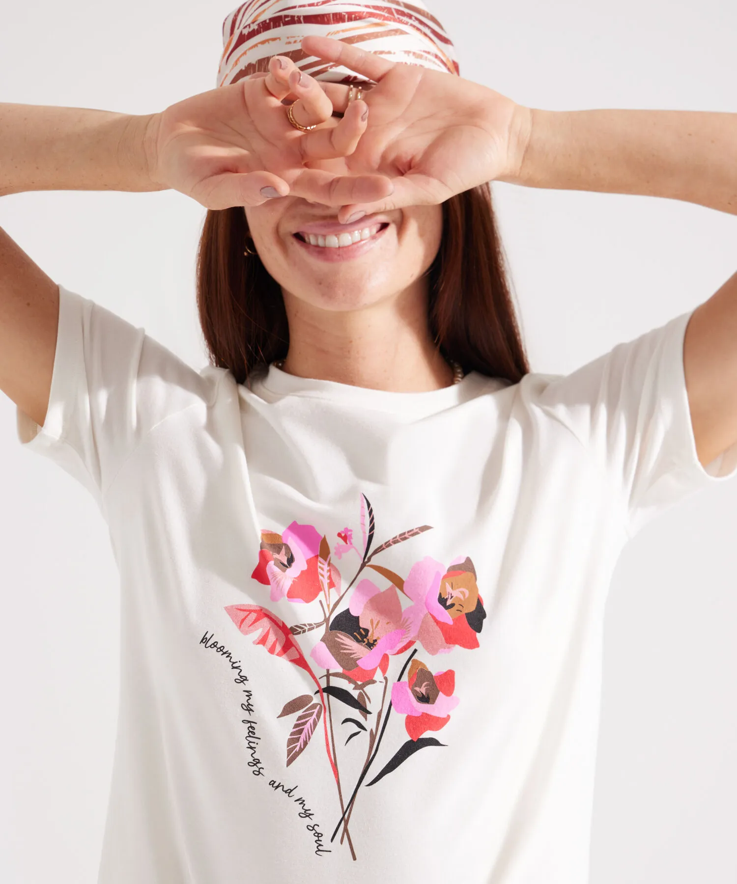 Camiseta Unicolor Con Screen-