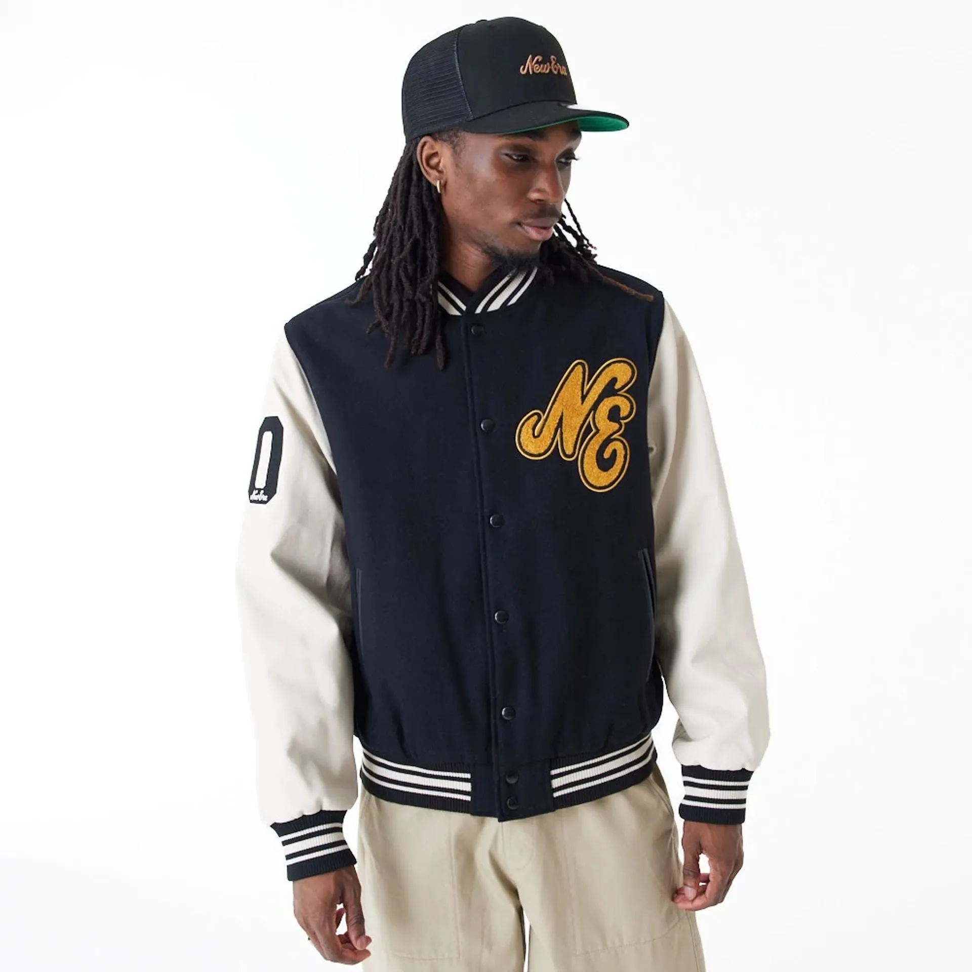 Chaqueta Varsity New Era Script Logo