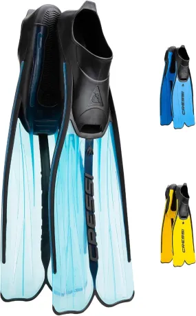 Cressi Rondinella - Aletas de gama alta para iniciación y snorkeling