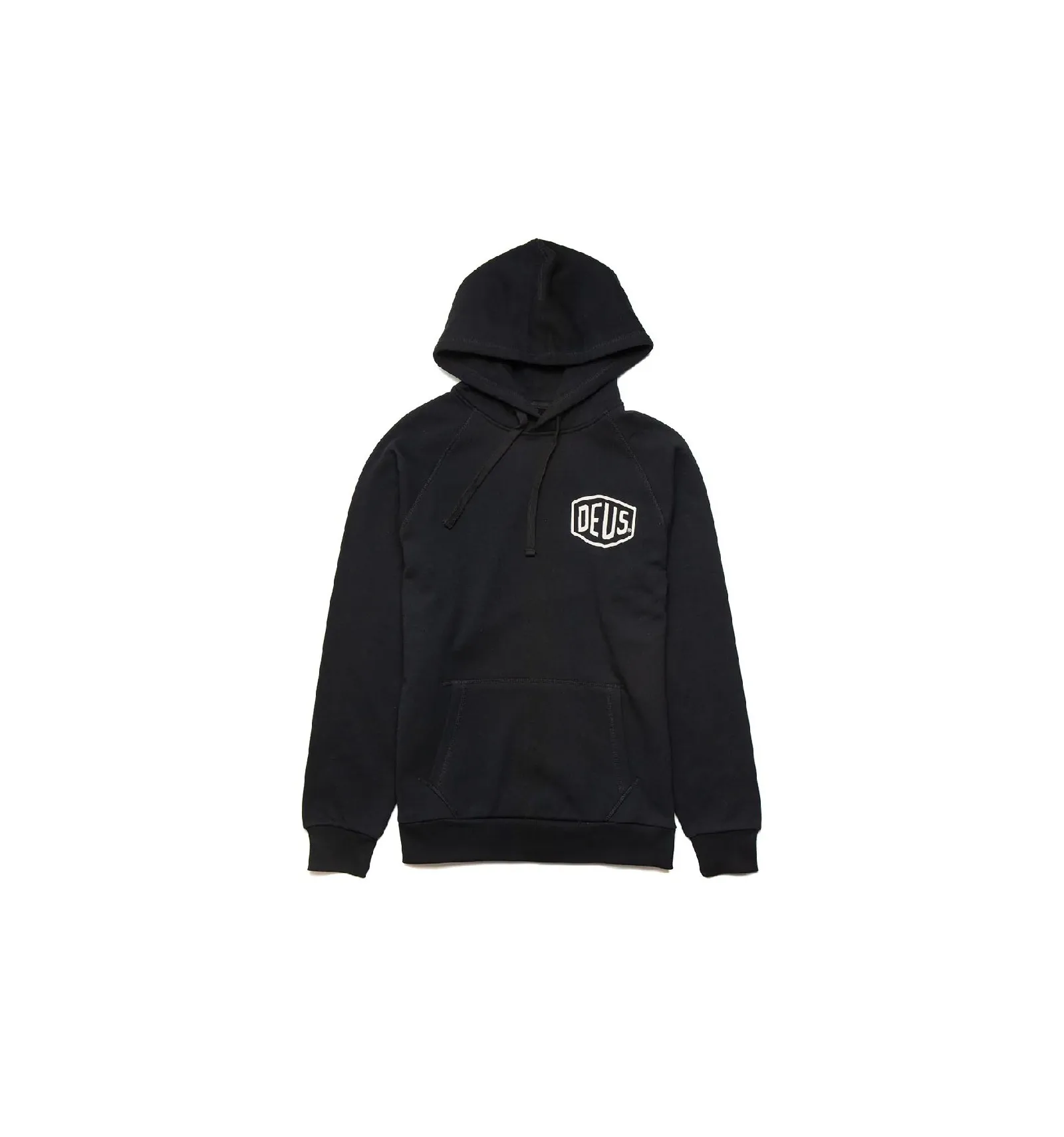 DEUS TOKYO ADDRESS HOODIE BLACK