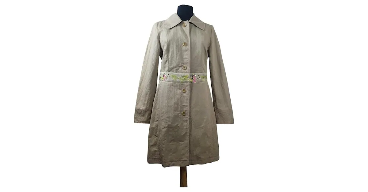 IQ + Berlin Vestidos Beige 