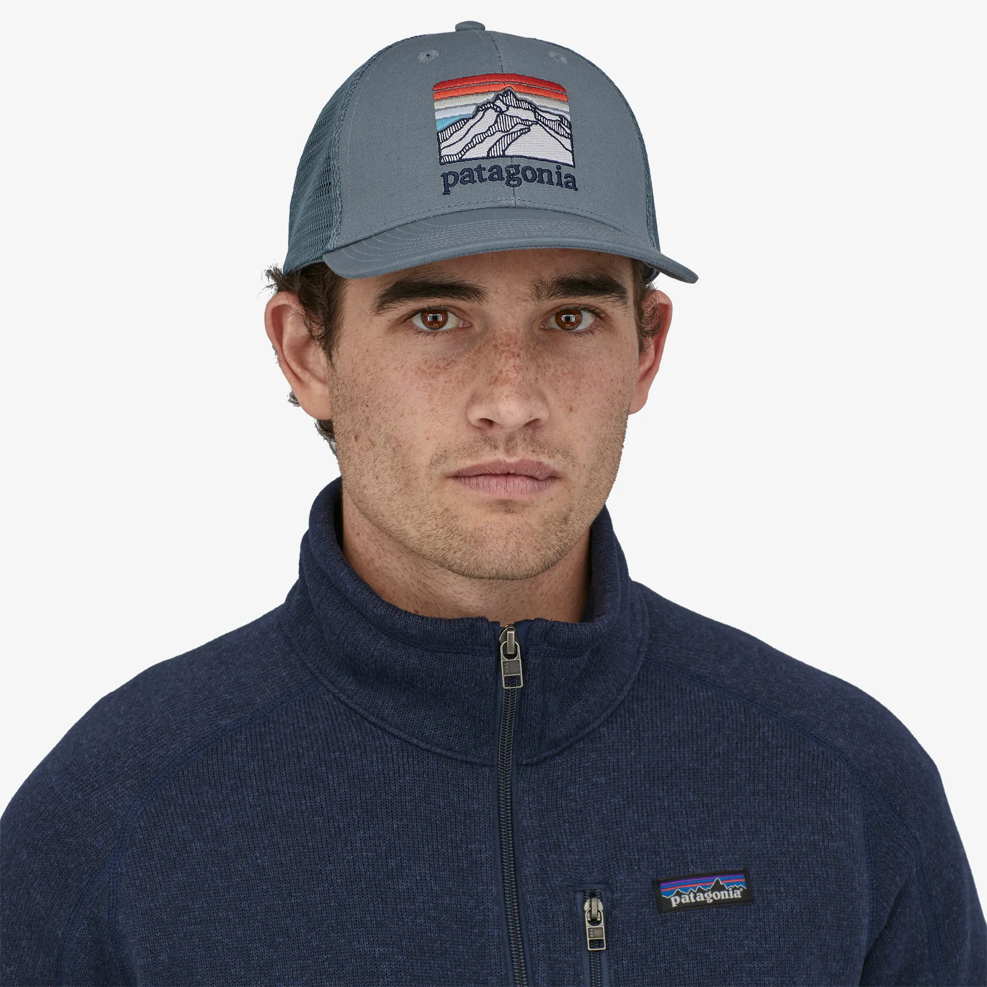 Jockey Line Logo Ridge Lopro Trucker Hat