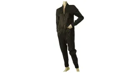 Nike mono negro de poliamida con cremallera frontal de manga larga informal en general talla XS 