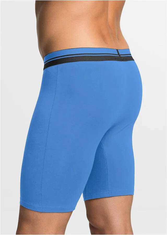 Pack de 2 boxer largos Negro-azul
