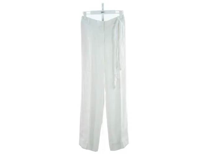 Pantalones Céline 38 Blanco 