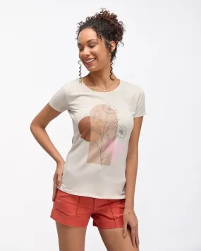 Polo Mujer Romina Crema Pastel