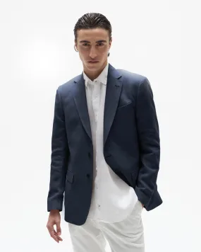 Saco Biela Lino Azul