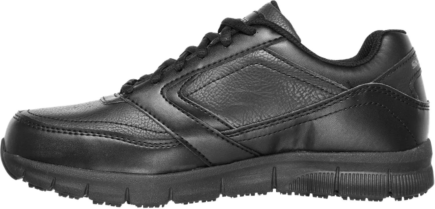 SKECHERS Deportivo antideslizante, EH con puntera blanda, negro, de mujer, SKECHERS Work Nampa-Wyola