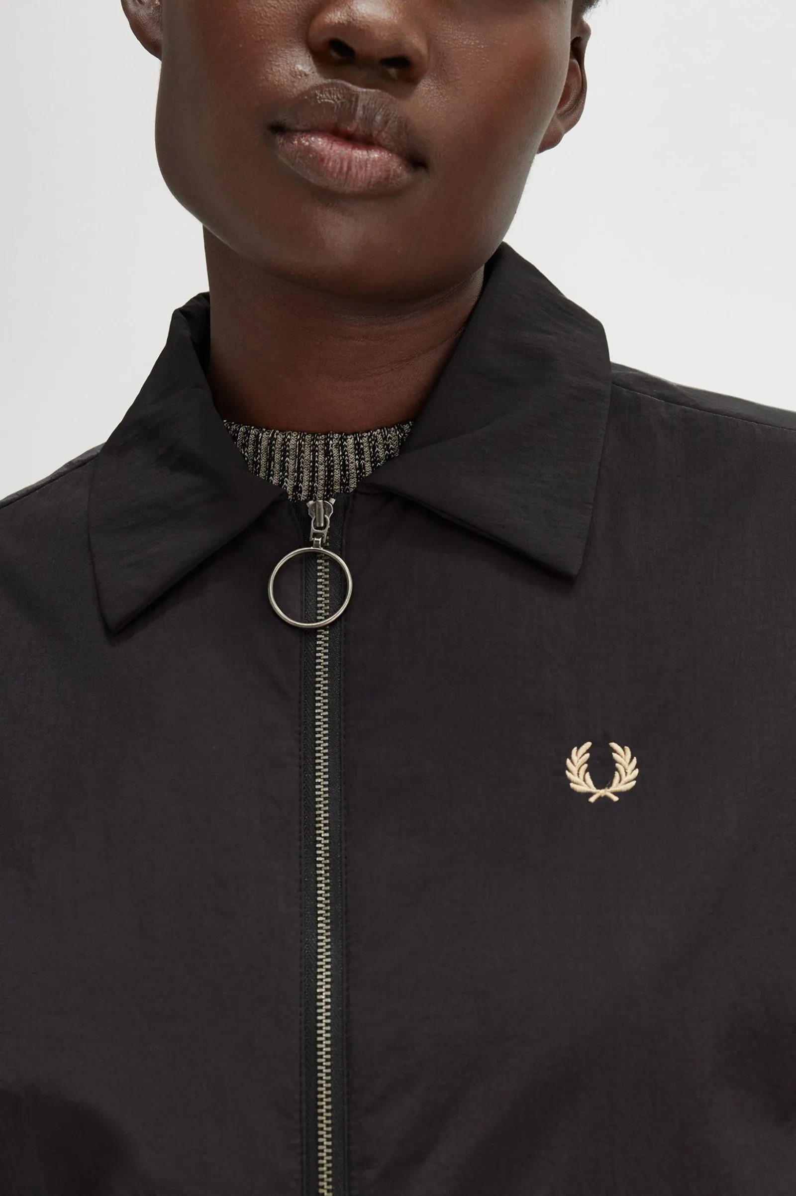 Sobrecamisa acolchada con cremallera integral