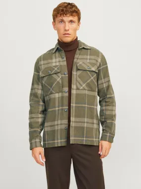 Sobrecamisa Corte comfort | Verde intermedio | Jack & Jones®