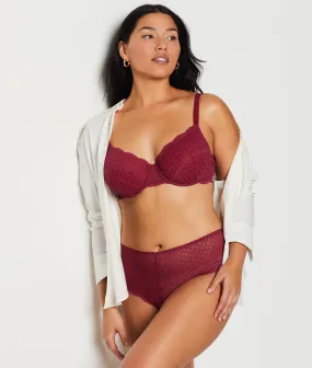 Soutien-gorge N.4 - Le coques fines IDOLE BORDEAUX GRENAT - ETAM
