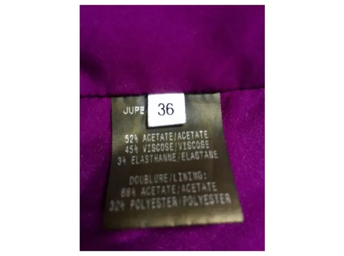 Thierry Mugler Falda Mugler Púrpura 
