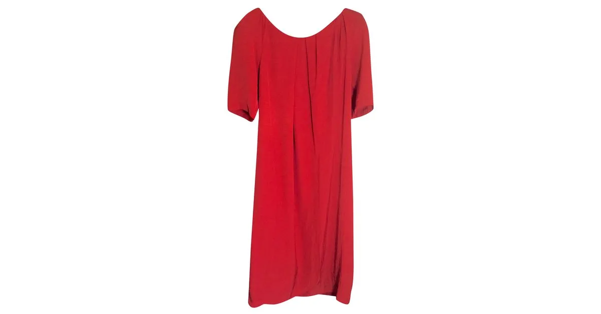 Vanessa Bruno vestido rojo Roja 