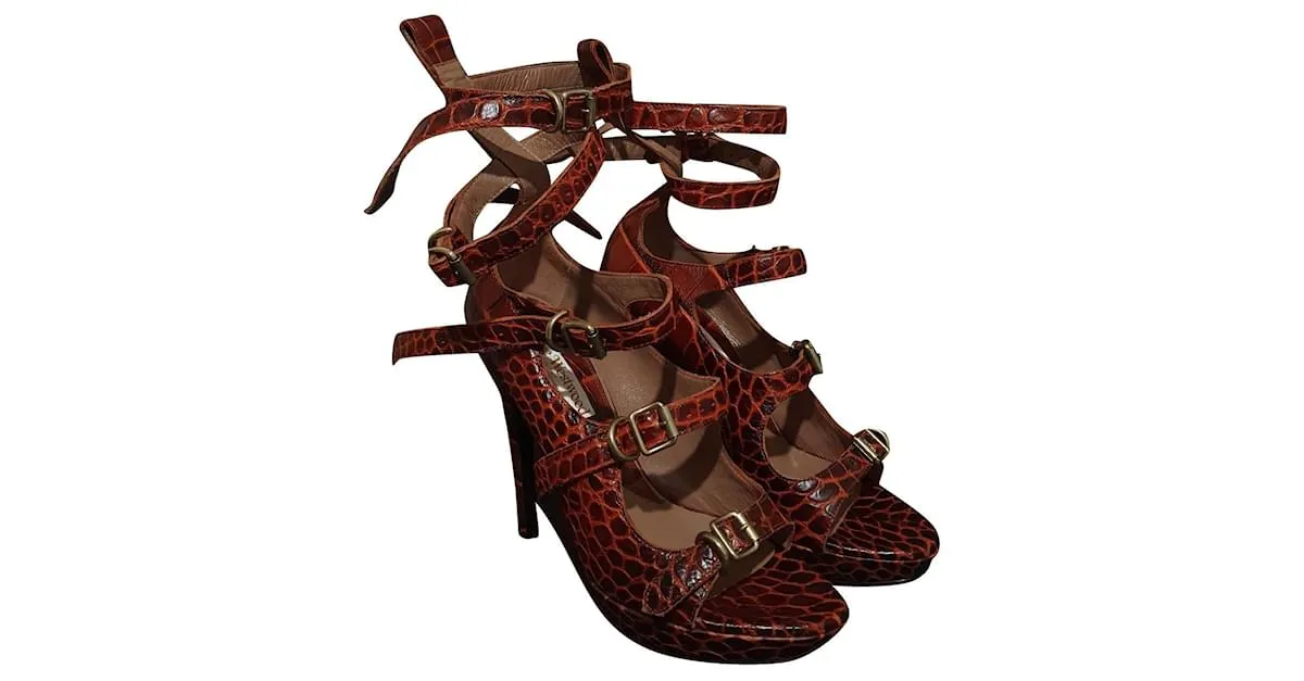 Vivienne Westwood Sandalias Castaño 