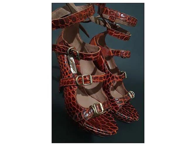 Vivienne Westwood Sandalias Castaño 