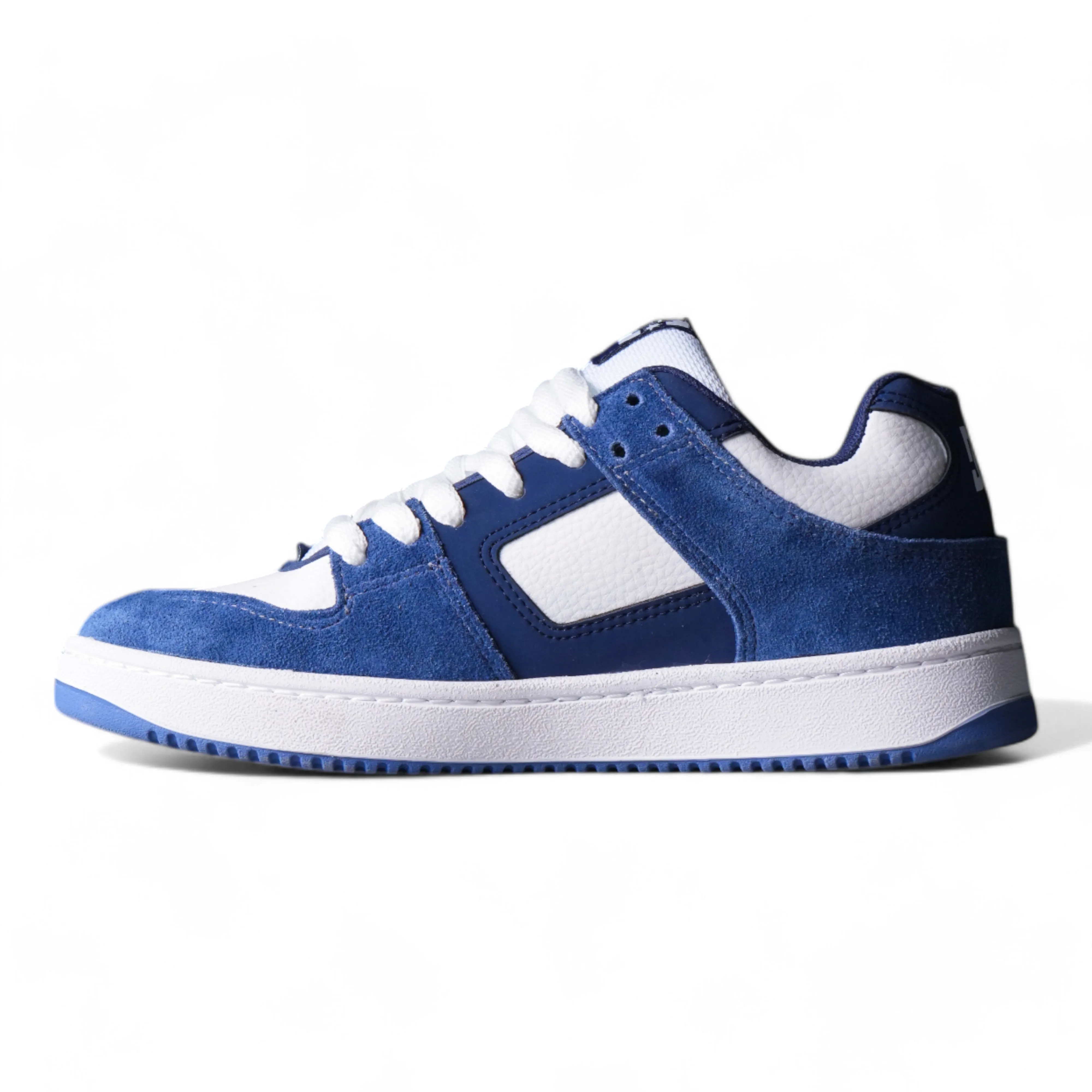 Zapatillas Dc Manteca SS Blanco Azul Marino