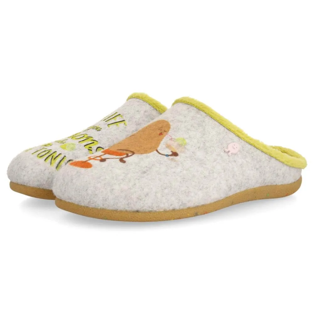 Zapatillas de casa para mujer Bunratty