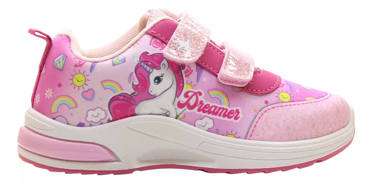 Zapatillas Deportivas Footy Pop658 Unicornio Luces Carg