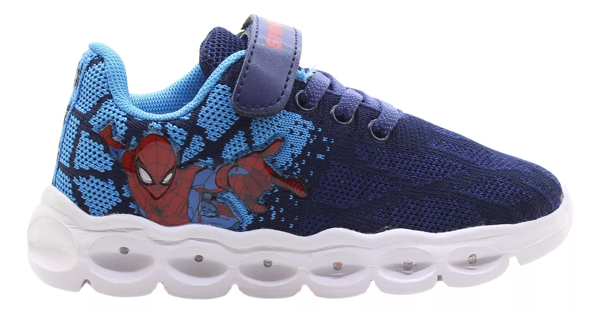 Zapatillas Deportivas Spider Araña Comodas Luces 2605 Carg