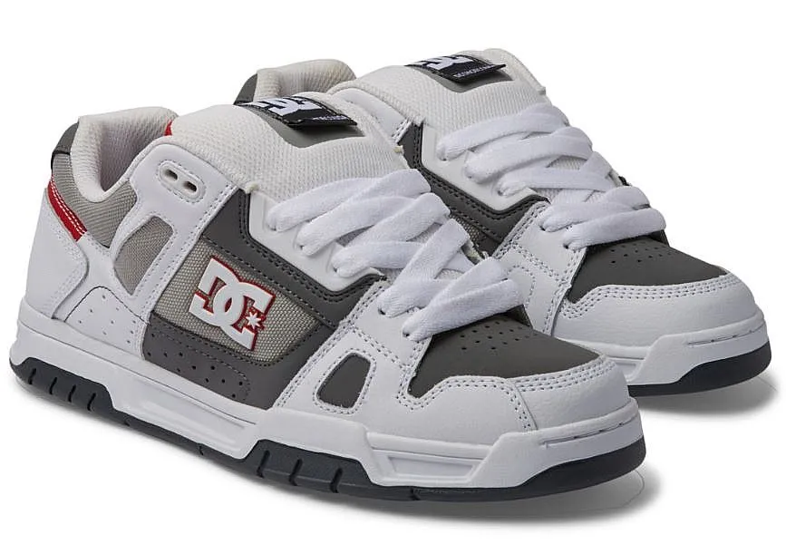 zapatos DC Stag - XWSS/White/Grey/Grey - men´s